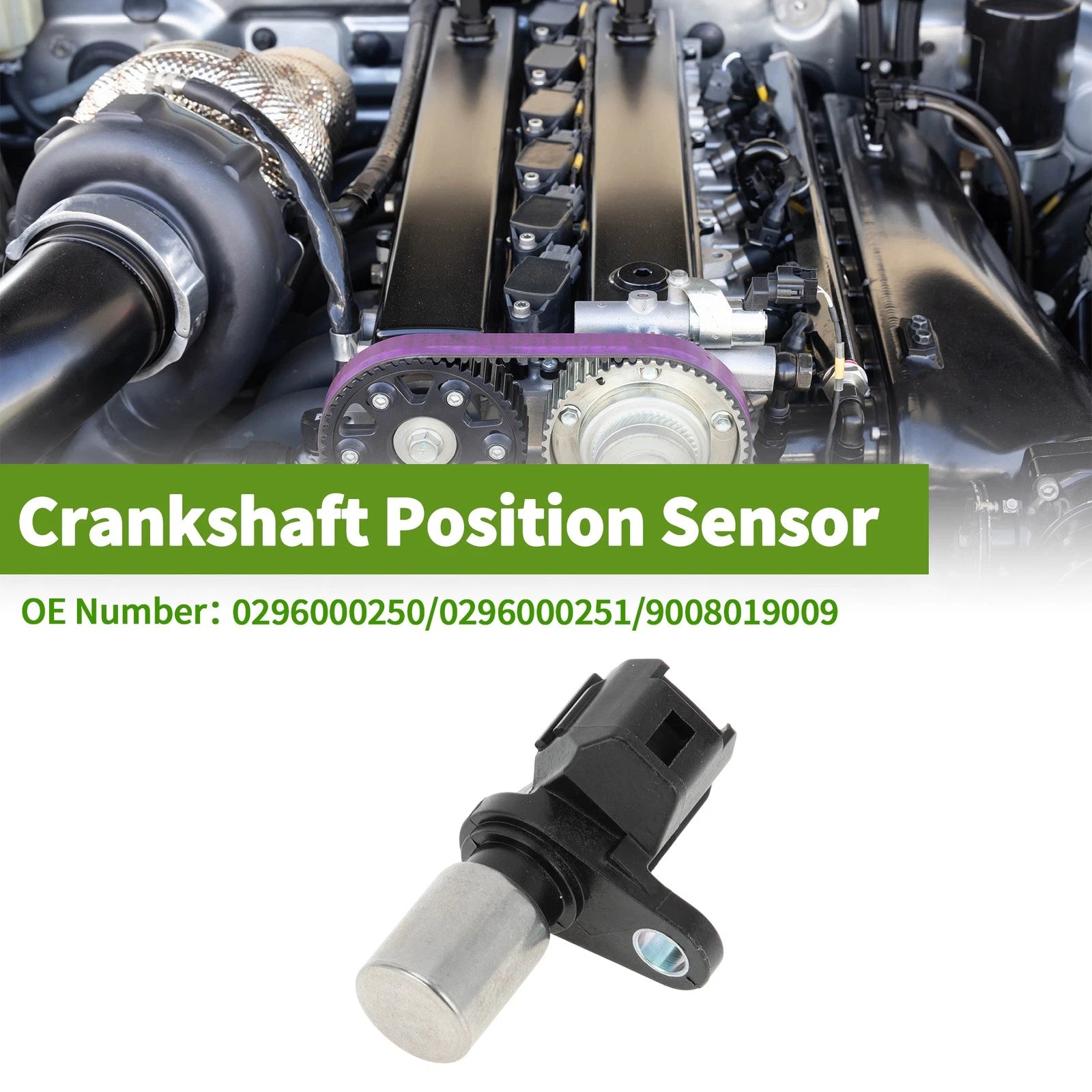 1 Pc Crankshaft Position Sensor for Lexus RX330 (2004–2006) 0296000250/0296000251