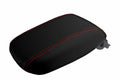 Console Lid Pull Over Cover Leather for Dodge Dart (2013–2016) Red Stitch