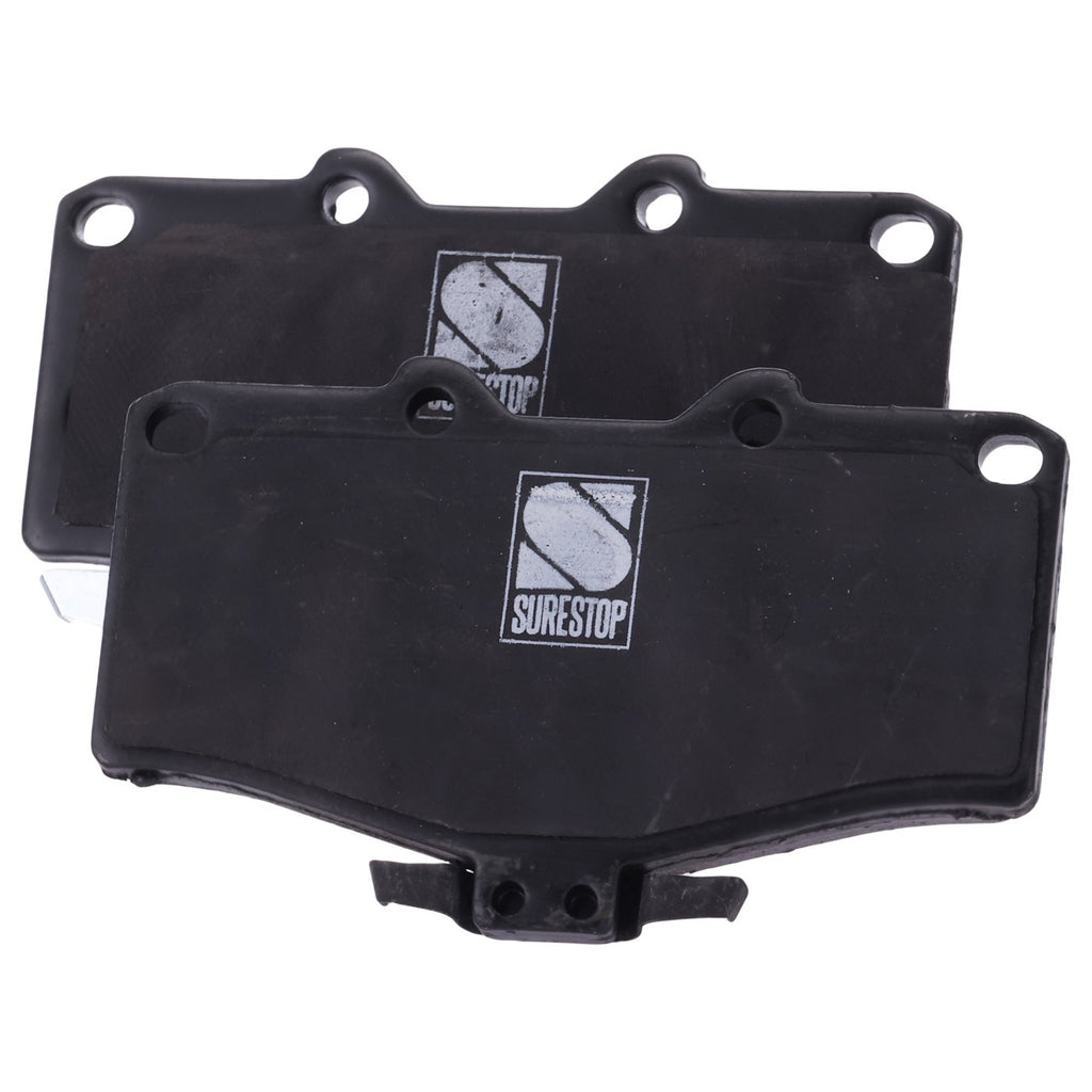 Set of 4 Front Ceramic Brake Pads for Toyota Tacoma (1995–2004)