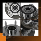 2X Wheel Hub & Bearing Rear for Buick Encore (2013–2016) 512438 WA512438