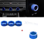 AC Climate Navigation Switch Knob Overlay Cover for Honda Integra Civic (2022–2024)