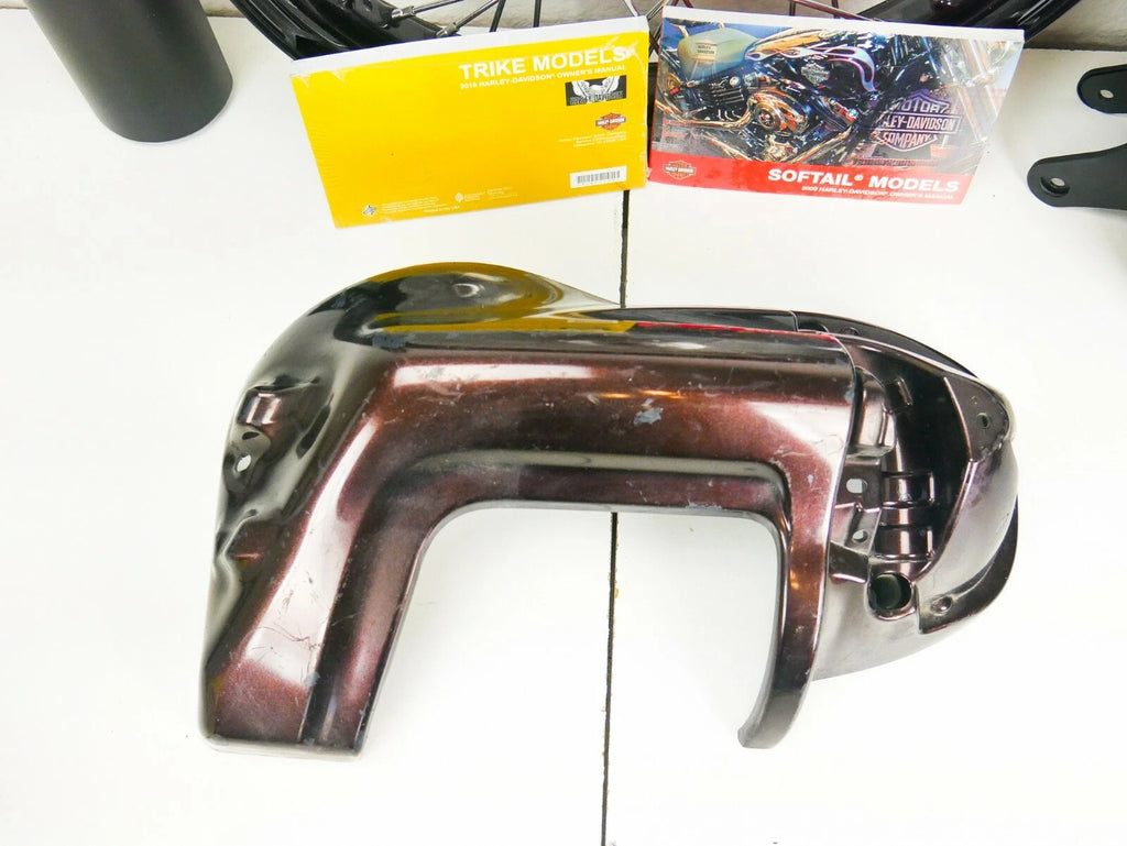 Left Lower Vented Fairing Glove Box for Harley Davidson Touring (1983–2013)