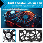 Radiator Cooling Fan Shroud for Toyota Camry CV40 2.4L (2006–2011)