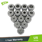 14Pc ER32 Spring Collet Set for CNC Milling Lathe Engraving Machine