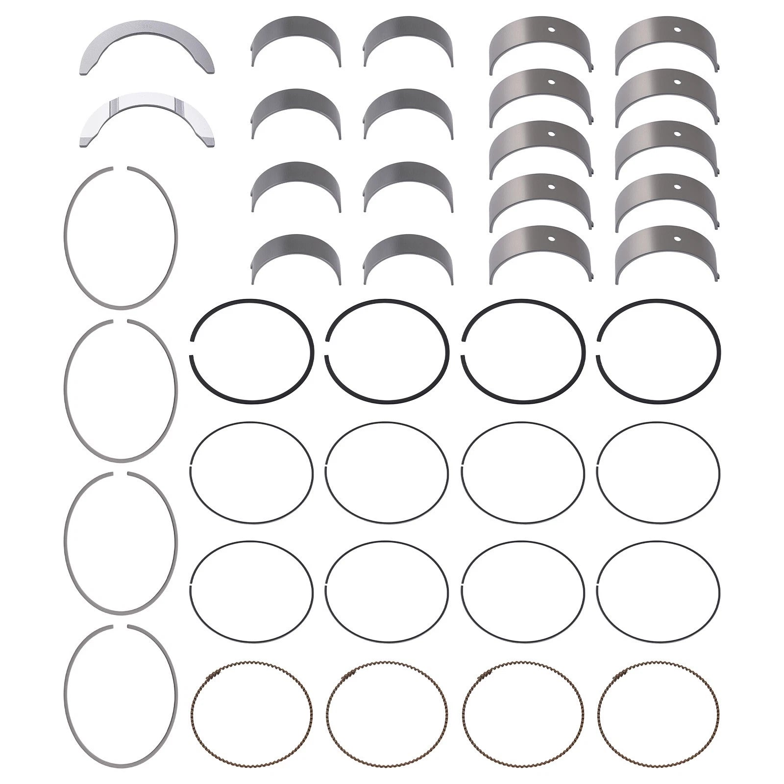 Complete Engine Piston Kit for Honda Civic (2001-2005) 1.7L D17A2