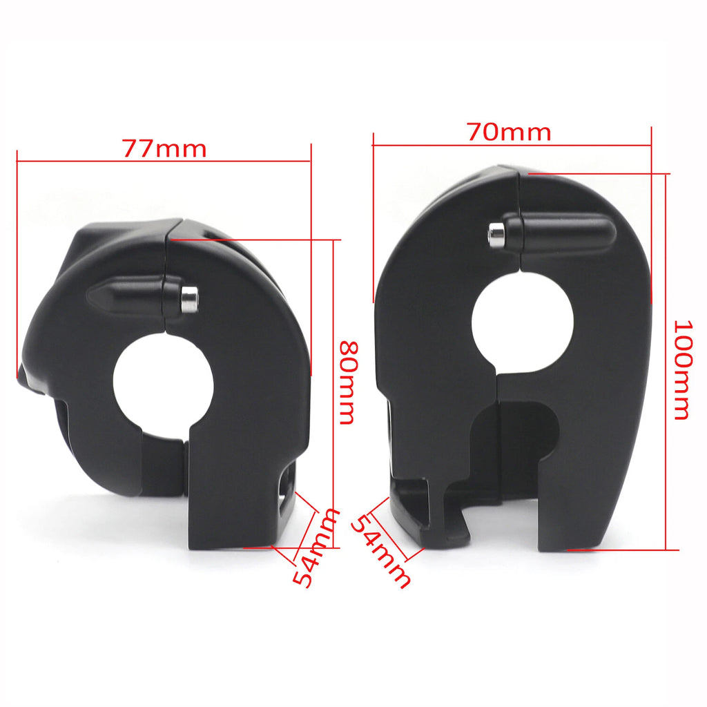 Black Switch Housing Cover for Yamaha XVS V-Star 1100 (1999–2012)