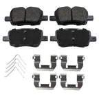 Set of 4 Akebono ProACT Rear Ceramic Brake Pads for Cadillac Buick Chevrolet GMC