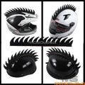 14'' Rubber Spikes Saw Strip for Dirt Bike ATV Motorcycle Helmets