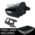 Trunk Backrest Top Rack Mount for Harley Touring Road King (2009–2013)