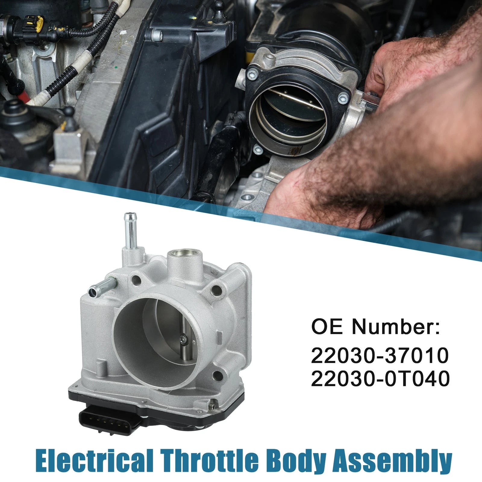Electronic Throttle Body Assembly for Toyota Corolla (2003–2008) No.22030-37010/22030-0T040