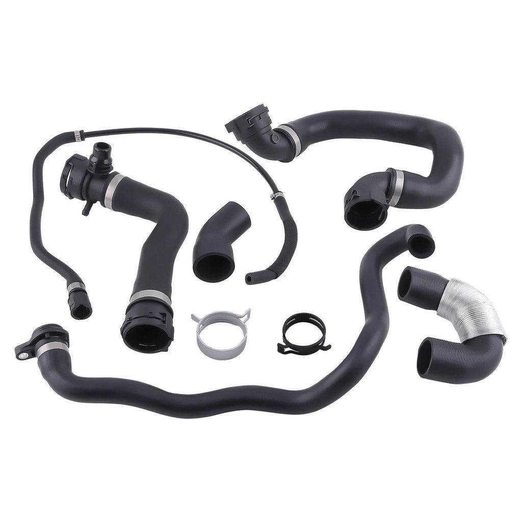 6X Radiator Coolant Water Hose Pipe Kit for BMW 335xi (2007–2008) 11537585023