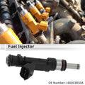 Fuel Injector No. 166003BS0A for Nissan Versa (2011–2020) 1 Pc Black