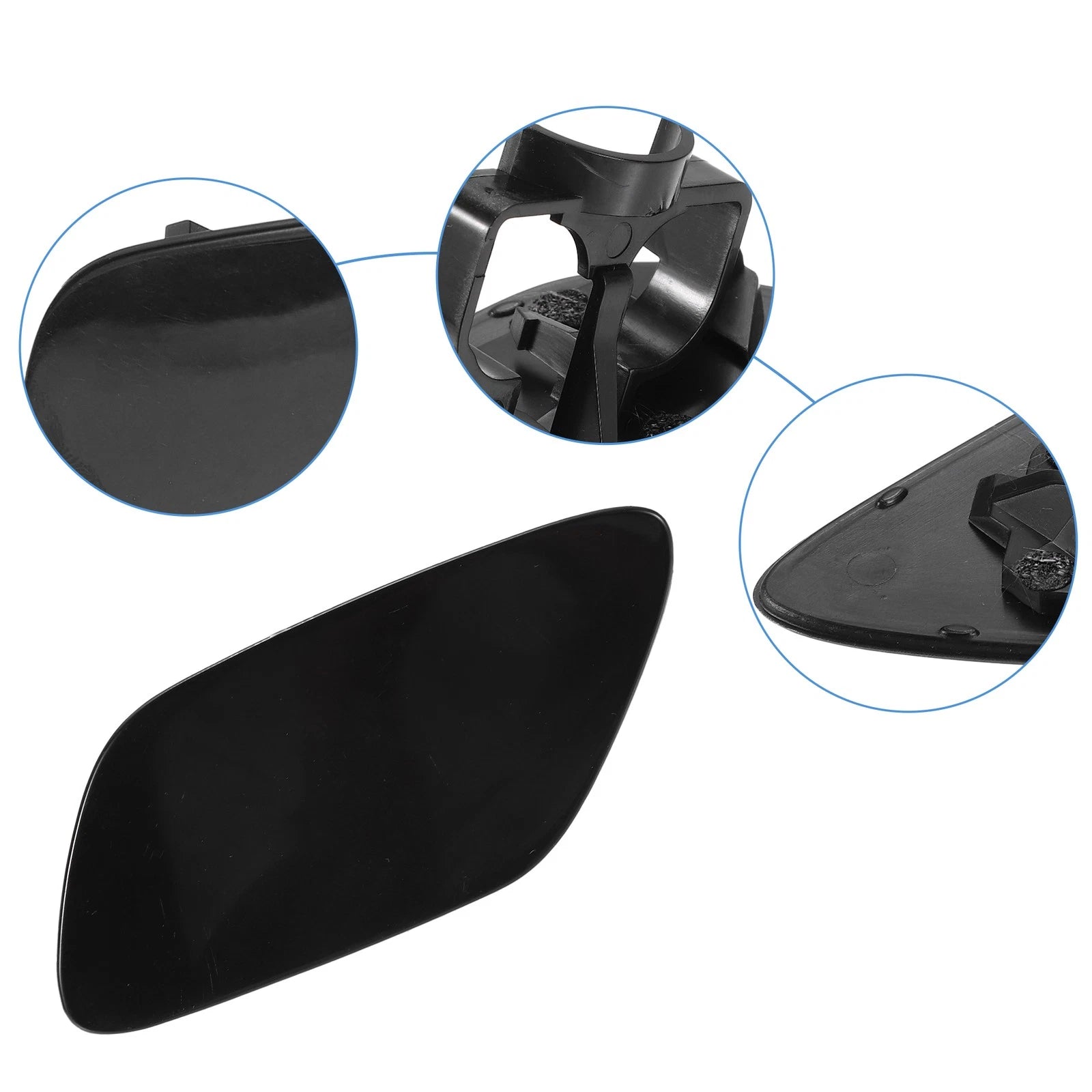 Headlight Washer Nozzle Cover Cap for BMW Z4 E89 (2009–2016) - Black