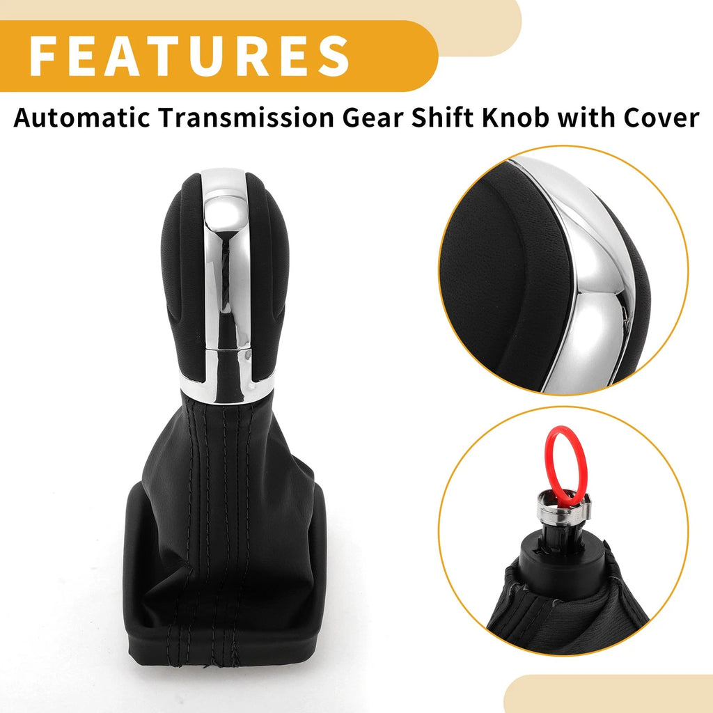 Automatic Gear Shifter Knob with Cover for Volkswagen Tiguan (2012–2015)
