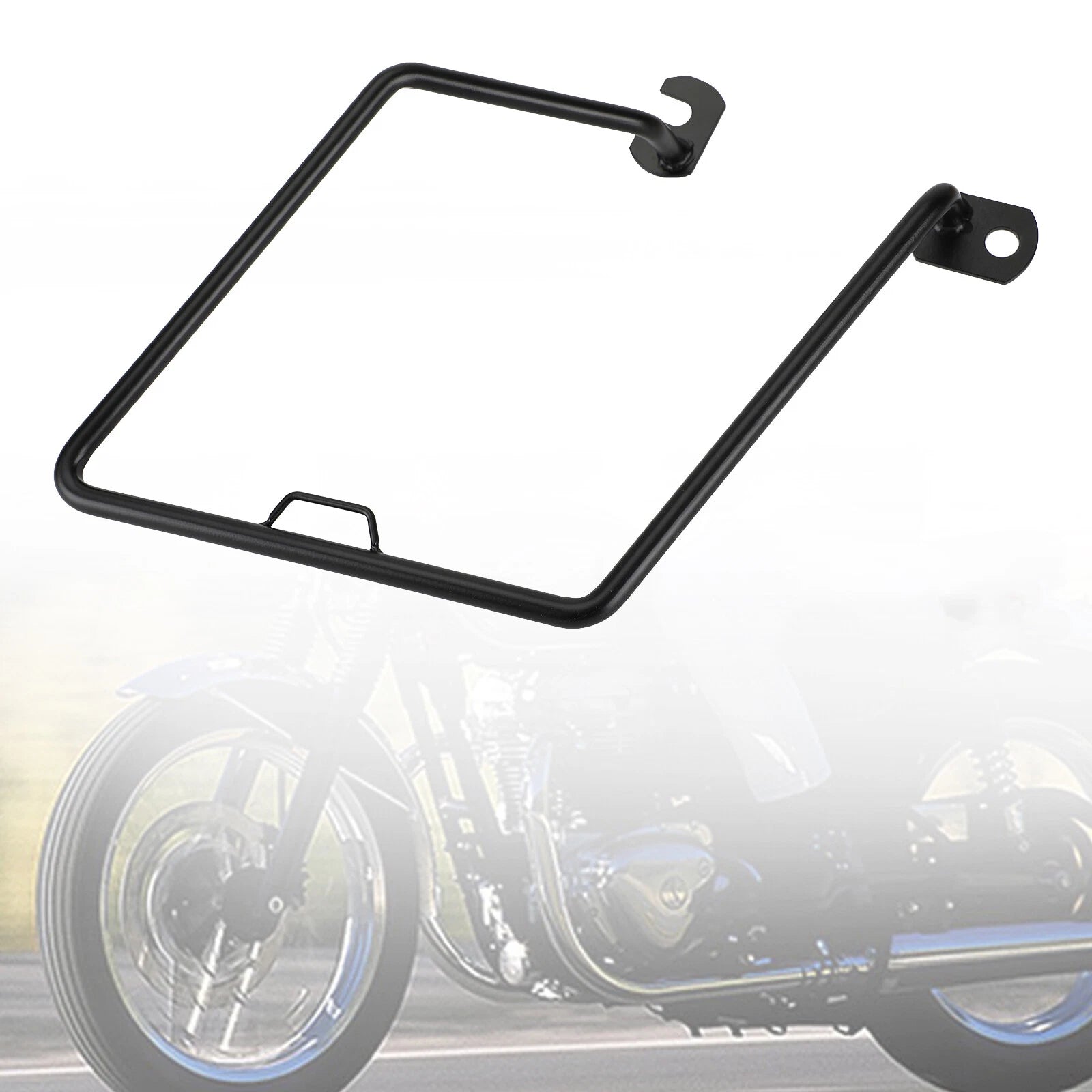 Luggage Rack Side Saddle Bag Mount Bracket Left for Kawasaki W650 (2000–2023)
