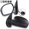 Set of 2 Power Fold Memory Heated Puddle Light Mirrors for Chevy (2007–2014)