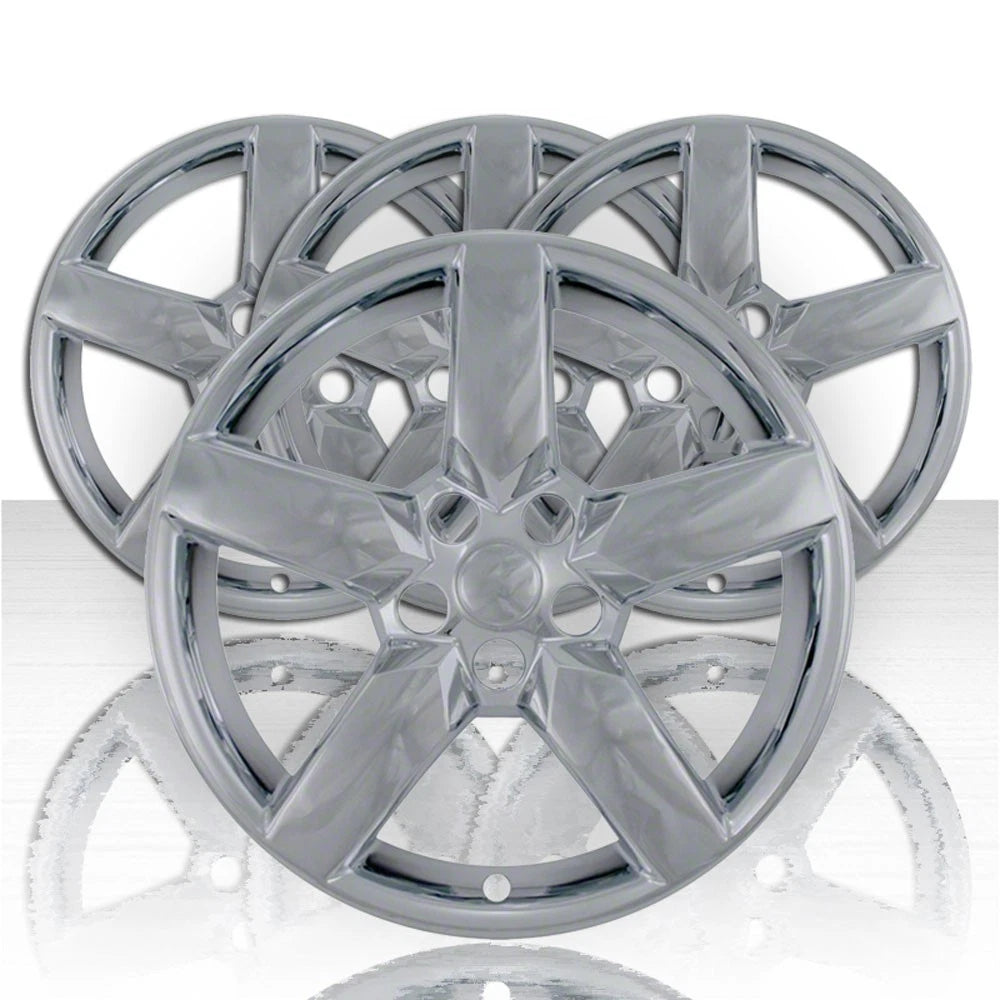 Set of Four 19" Chrome ABS Wheel Skin Covers for 2010-2015 Chevy Camaro 2LT