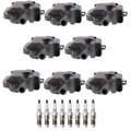 Denso 8 Ignition Coils & Platinum Spark Plugs Kit for Corvette Firebird (V8)