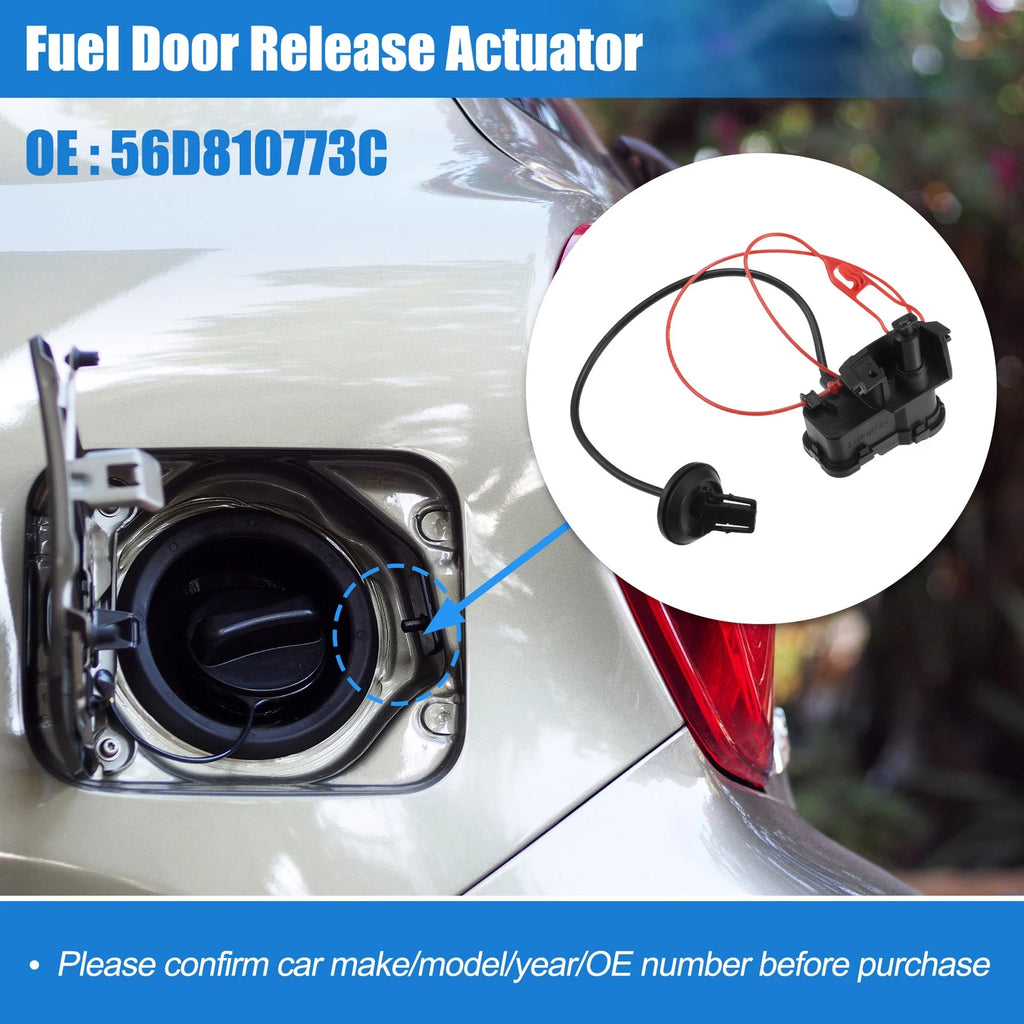 Fuel Door Lock Actuator with Cable No. 56D810773C for Volkswagen Passat (2012–2018)