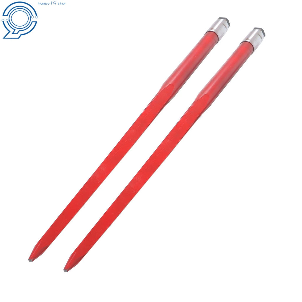 2Pcs Hay Bale Spear for Tractors (49", 4500lbs Capacity)