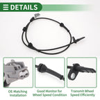 ABS Wheel Speed Sensor No. 47910JN05A for Nissan Teana II (2008–2013)