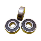 Set of 2 Ball Bearings 6203-2RS 6302-2RS 17x42x12mm 17x42x13mm