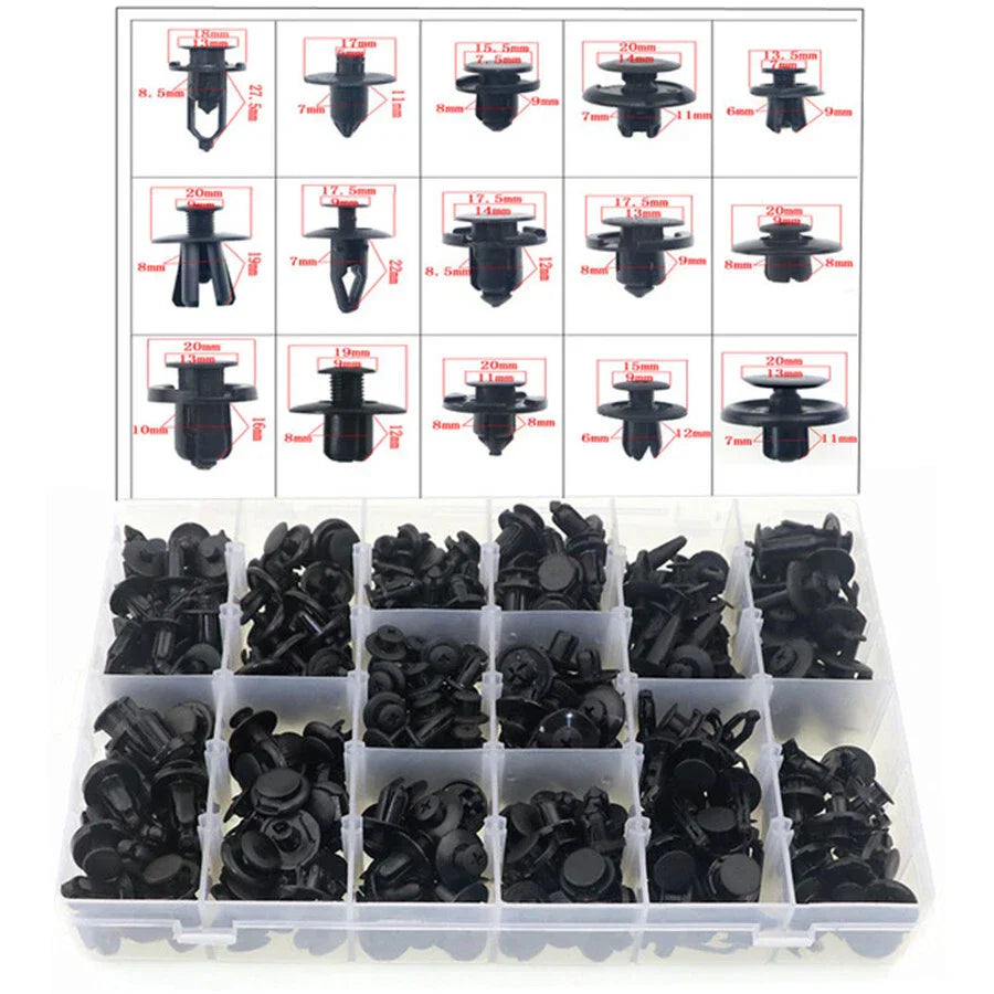 Auto Fastener Clips for Vehicle Bumper, Door Panel, Fender (Various Years)