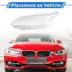 1 x Front Left Headlight Lens Cover for BMW 5 Series E60 (2003-2010)