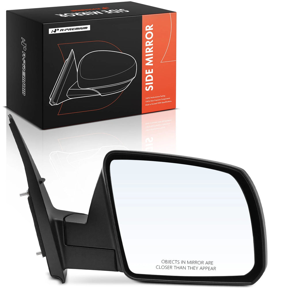 Passenger Power Mirror w Manual Folding for Toyota Sequoia SR5 (2014-2017)