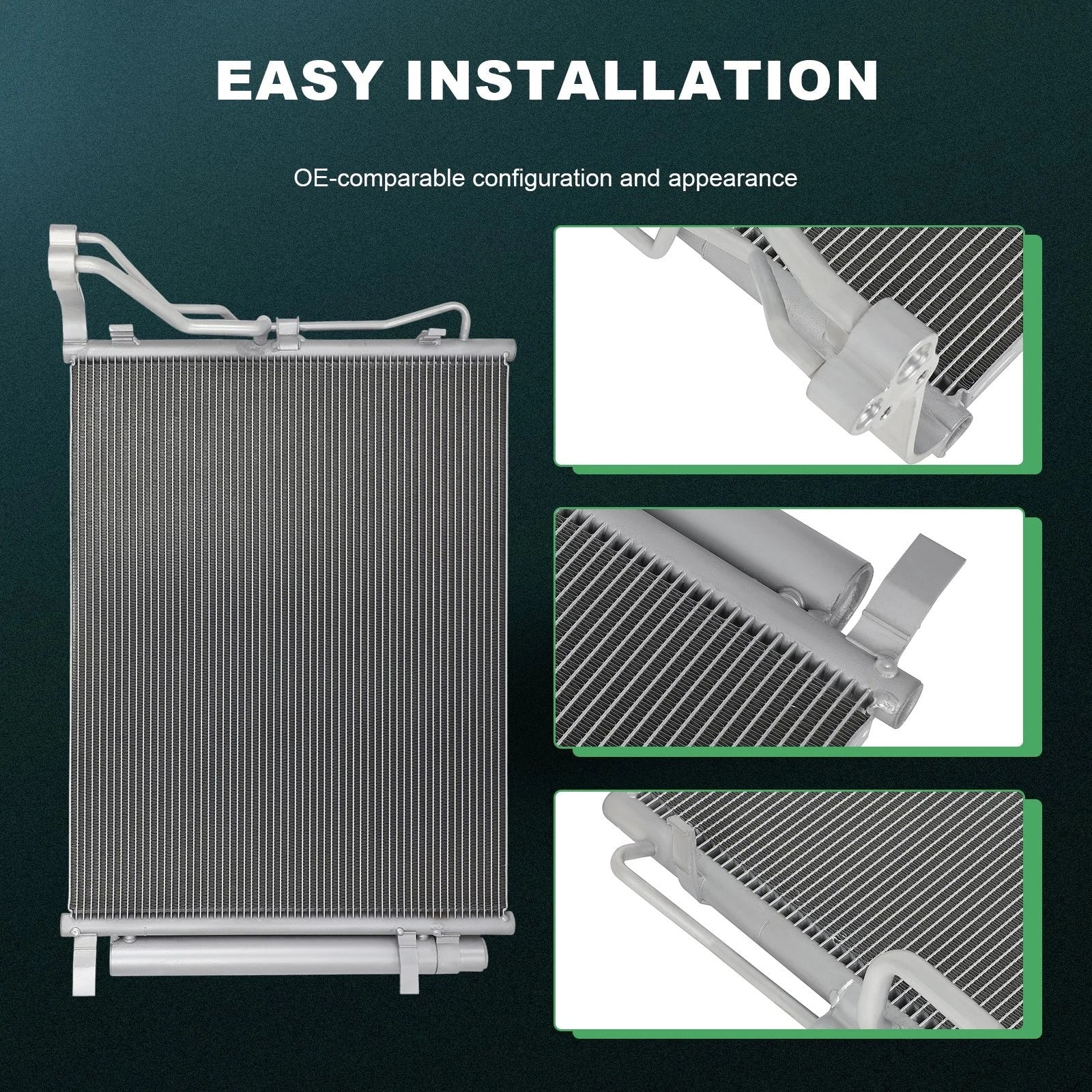 AC Condenser for Kia Optima, Hyundai Sonata (2011–2015)