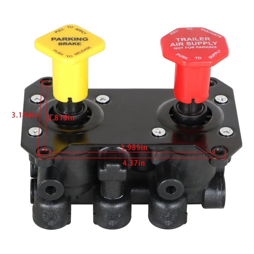 MV3 Dash Control Valve for Trailer Park Brake (Fits Various Models)