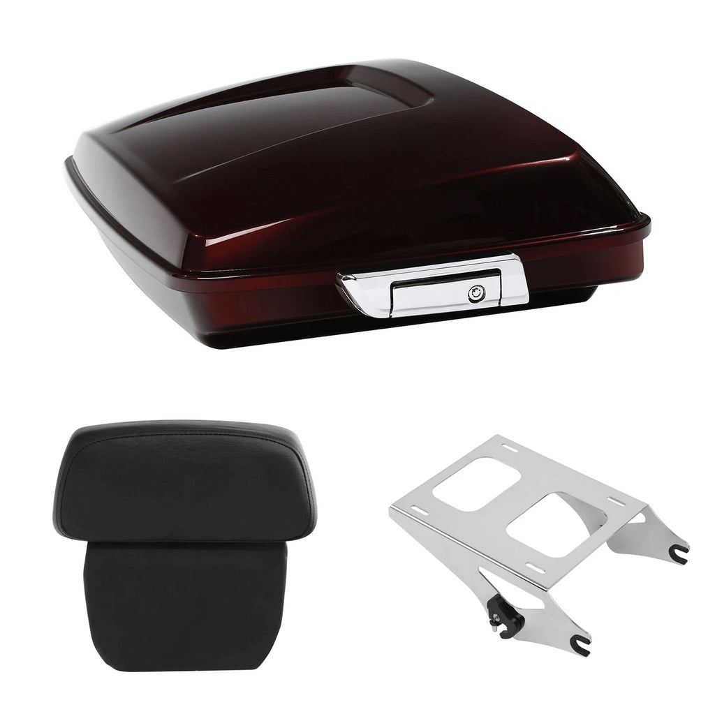 Razor Trunk Backrest Mount Rack for Harley Road Glide (2014–2026)