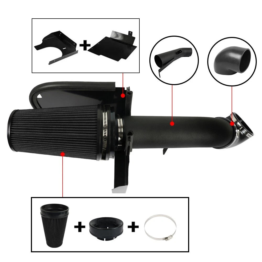 Cold Air Intake Kit for Silverado 1500 4.8L 5.3L 6.0L (1999–2006)