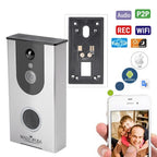Wi-Fi Video Doorbell Camera for Wireless Installation (Battery Powered)