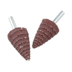 10PCS Tapered Cone Grinding Heads with 6MM Shank for Electric Grinders