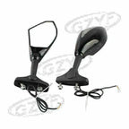 2X LED Mirrors for Universal Street Bikes (All Models)