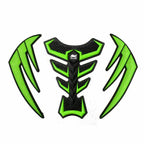 3D Rubber Side Tank Pad Protector for Yamaha YZF R1 R6 R6S FZ1 FJR (T9)