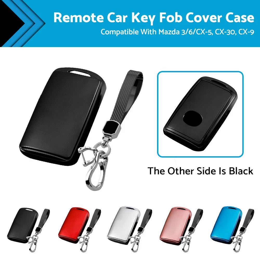 Remote Key Fob Cover Case for Mazda 3/6/CX-5/CX-30/CX-9 (2019–2021)
