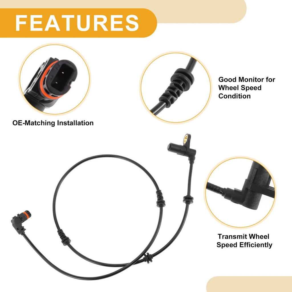 ABS Wheel Speed Sensor No. 2205401117 for Mercedes-Benz S430 (1999–2006)