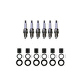 Set of 6 Denso Double Platinum Spark Plugs & NGK Coil Boot Kit for Ram 1500 (2010–2023)