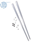 Set of 2 Linear Rails with 4 Bearing Blocks for Custom Applications