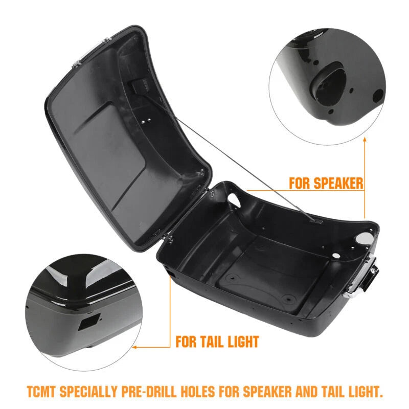 Trunk Speakers & Mount Rack Pad for Harley Road Glide (2014–2023)