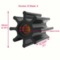Impeller for Jabsco CEF 500177 JMP 7446 Volvo 3593573 3583602 (17018-0001)