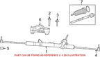 Front Outer Steering Tie Rod End for Chrysler Dodge Ram (C/V)