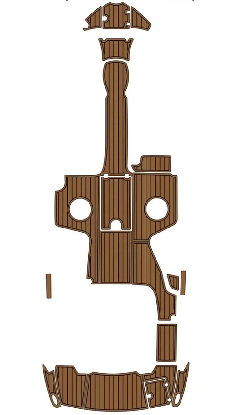 EVA Foam Teak Deck Flooring for Chaparral 224 Sunesta (2011)