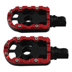 10mm Footpegs Footrests for Harley Touring Road Street Glide Softail