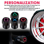 Tire Valve Stem Dust Covers for Harley Davidson Yamaha (2012-2024)