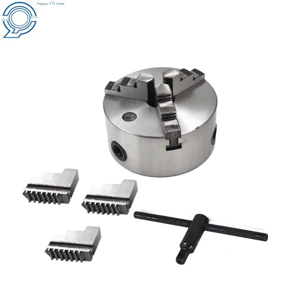 3-Jaw Self Centering Lathe Chuck for CNC Drilling Milling Machine
