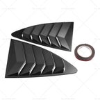 2X Rear Side Window Louvers for Toyota 86/Subaru BRZ (2013–2019)