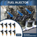 Set of 8 Fuel Injectors for Dodge Ram 1500 (2009–2010) No.05037479AA